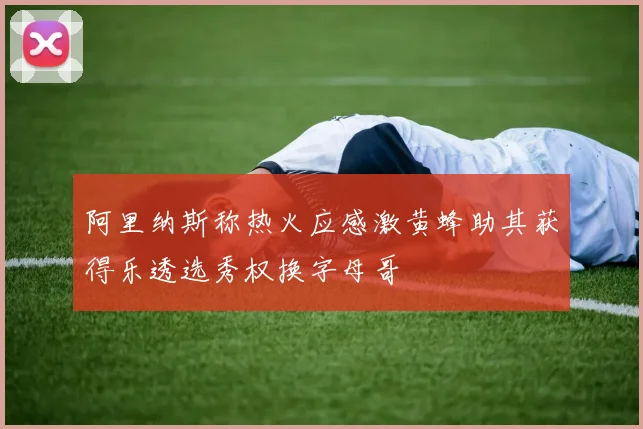 阿里纳斯称热火应感激黄蜂助其获得乐透选秀权换字母哥
